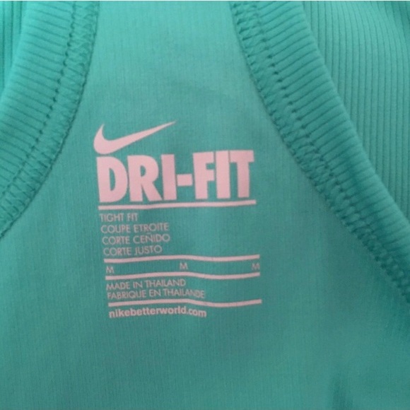 Nike Dri Fit Racerback Top Size Medium - Picture 2 of 3